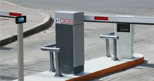 Car barrier control