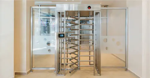 Access control with rotary gates